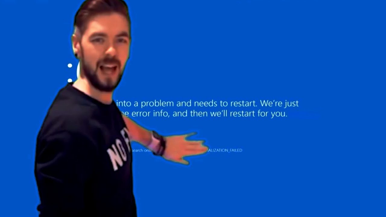 Jacksepticeye L A U G H (BSOD Memes)