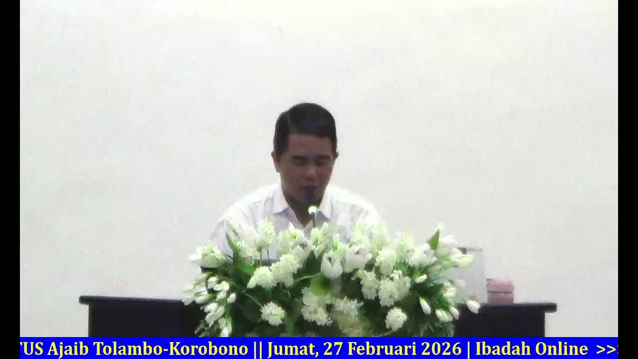 Ibadah Doa Pagi | Pdt. Stenly A.Kalampung | Jumat, 27  Februari 2026  | Ibadah Online