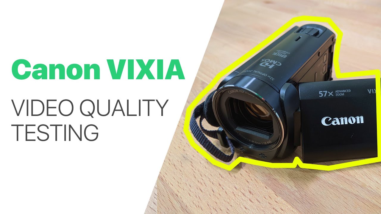 Canon VIXIA HF R800 | Camera Quality Test