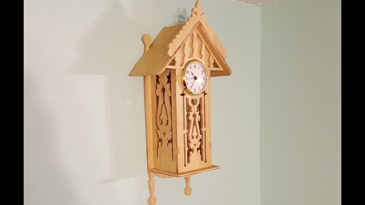 Fretwork Clock, Scroll Saw Project