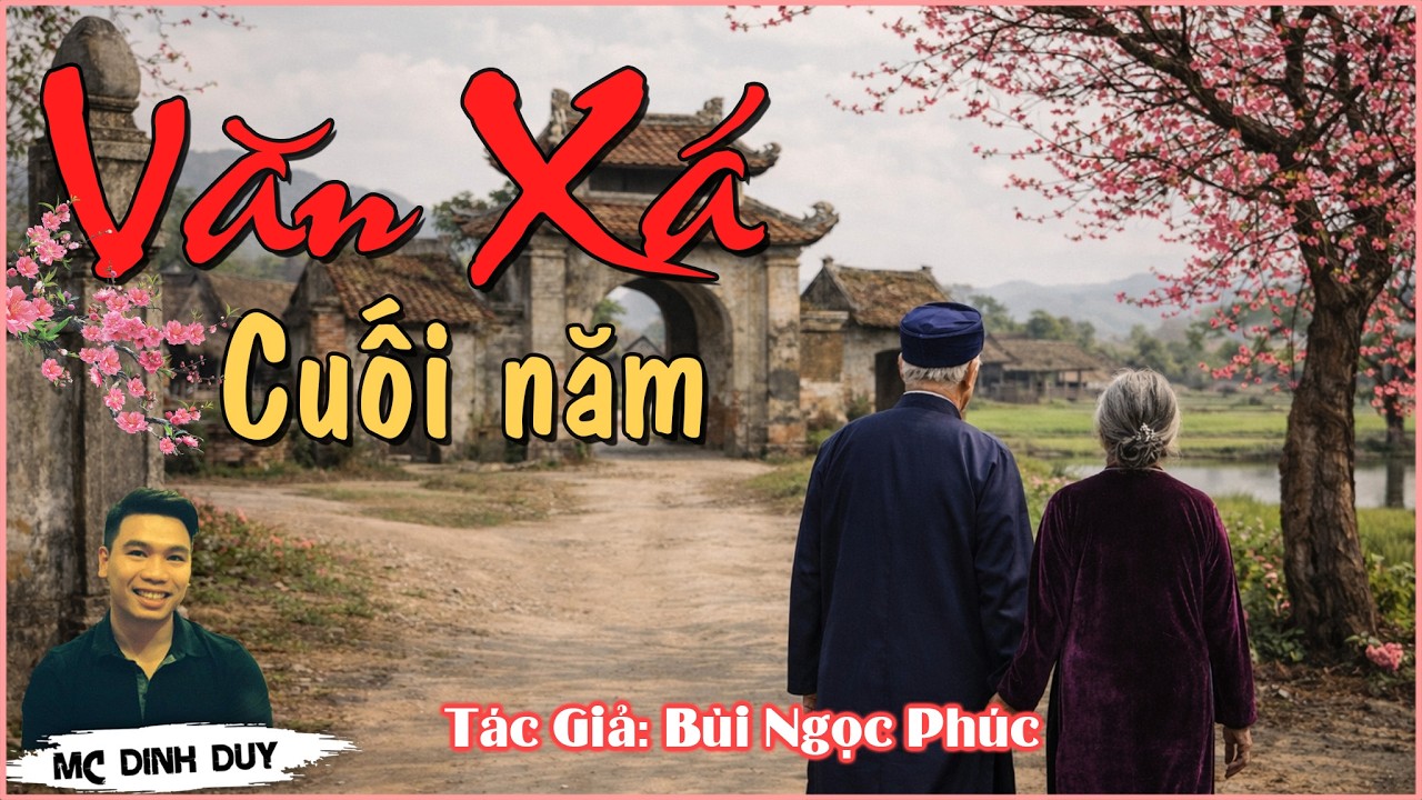 VĂN XÁ CUỐI NĂM - Món quà đầu Xuân BÍNH NGỌ 2026 của tác giả Bùi Ngọc Phúc