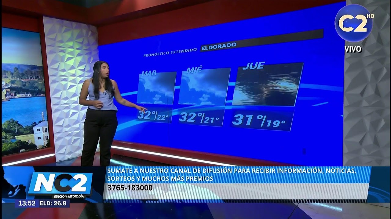 13:00 a 14:00 | NC2 MEDIODIA con FEDERICO Y NOELIA.