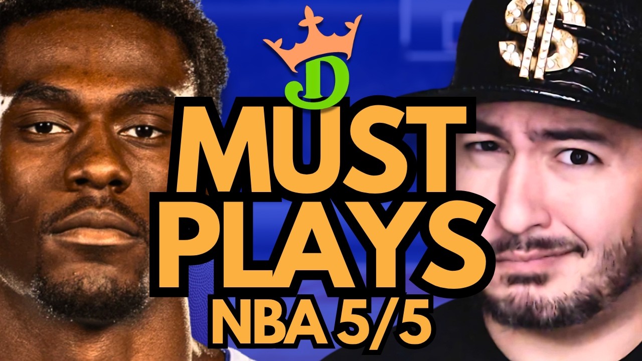 NBA DFS Tuesday 5/5 (DraftKings NBA MUST PLAYS) | NBA DFS Picks + Bets