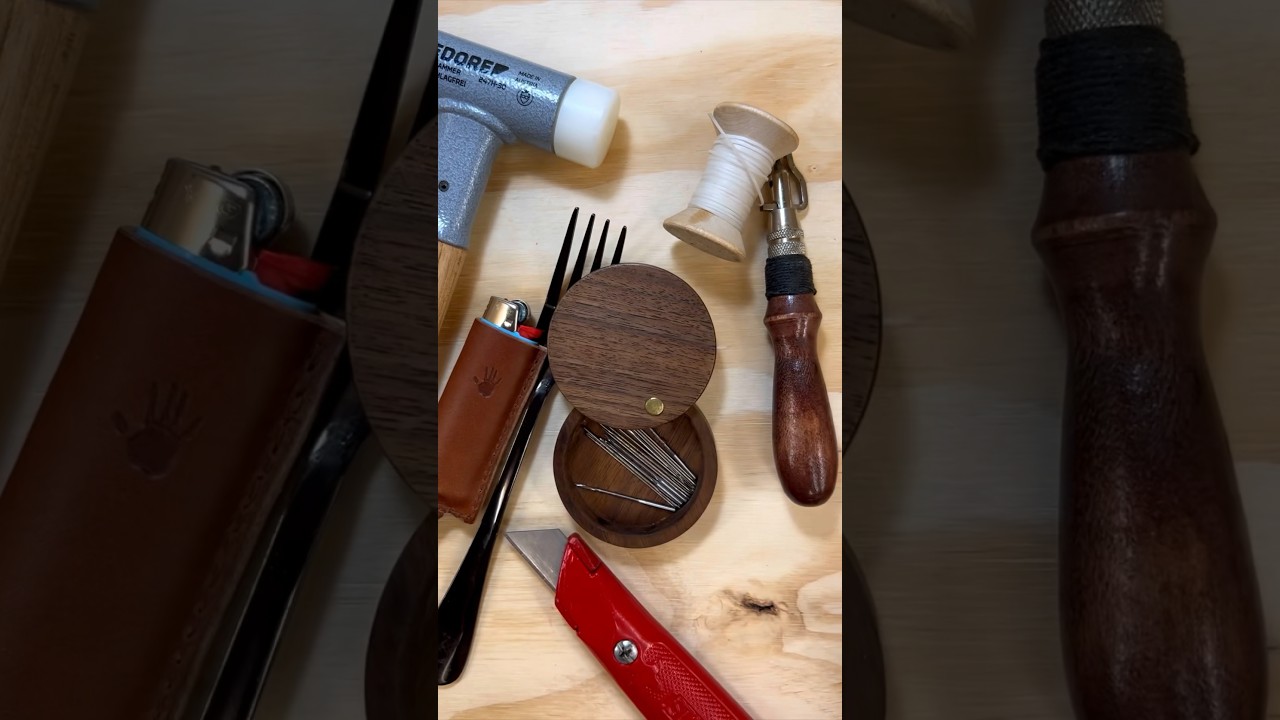 7 ESSENTIAL Supplies for Leather Work (beginner friendly) #leathercrafter #leather  #art #handmade