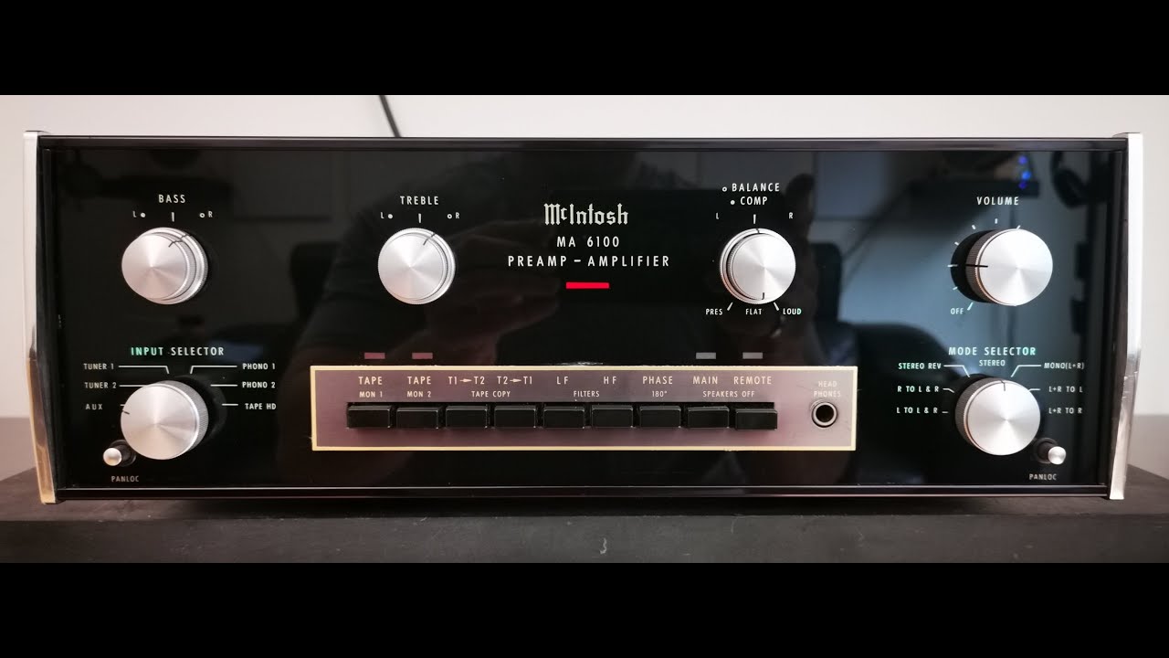 McIntosh MA6100 Integrated Amplifier (1972-1975)