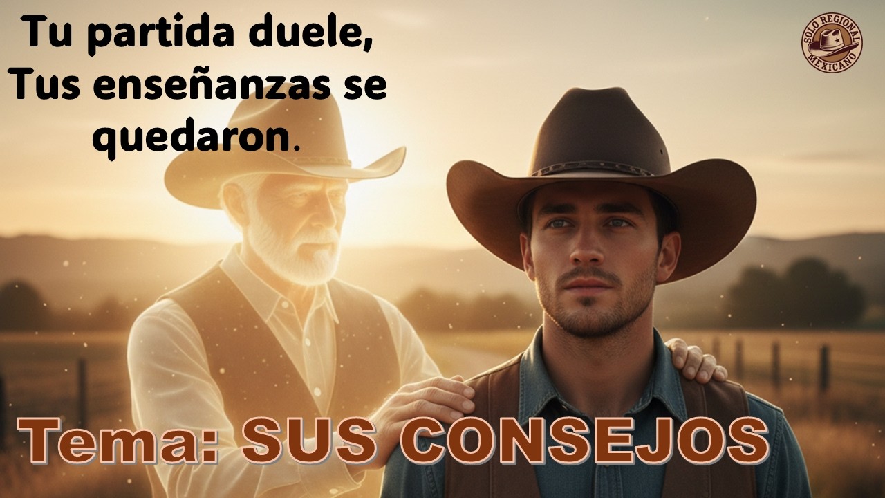 SUS CONSEJOS, Con Honor a mi Padre, Si extrañas a tu viejo, escucha esta canción.