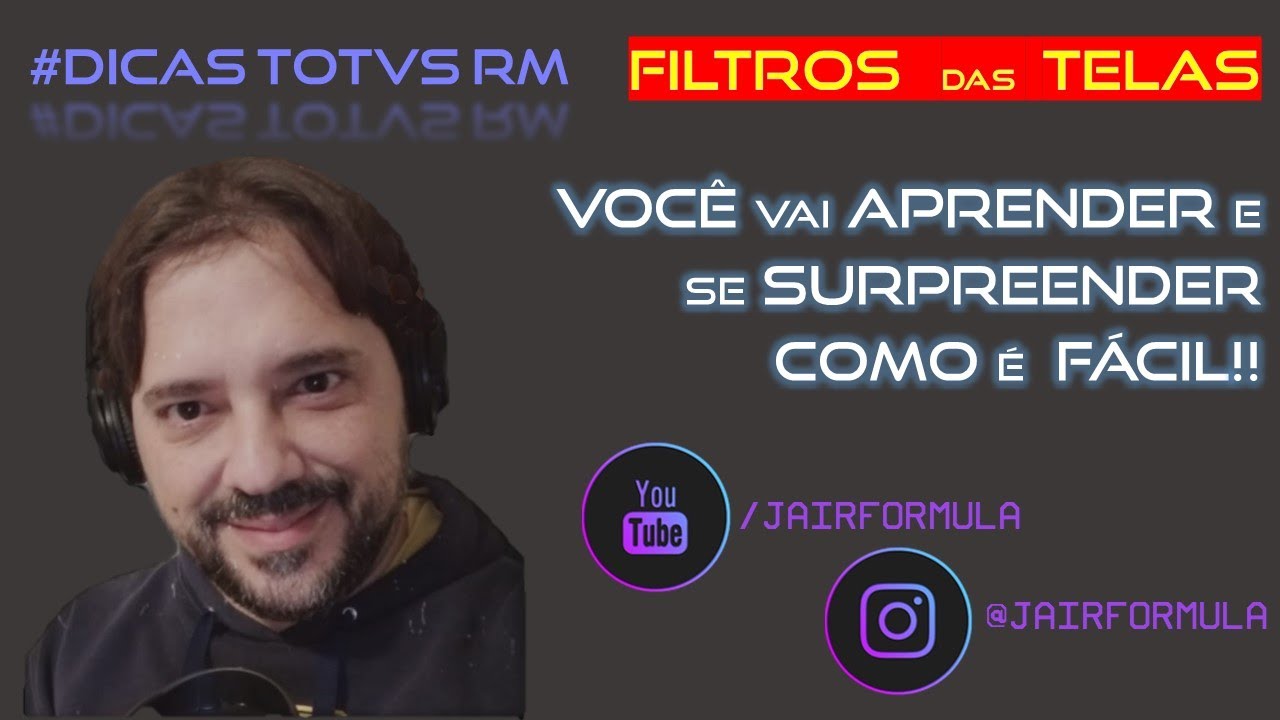 Filtros no RM - Aprenda e não perca mais tempo!!