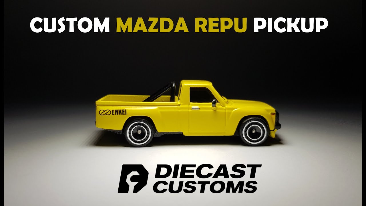 Custom Hot Wheels Mazda Repu Truck