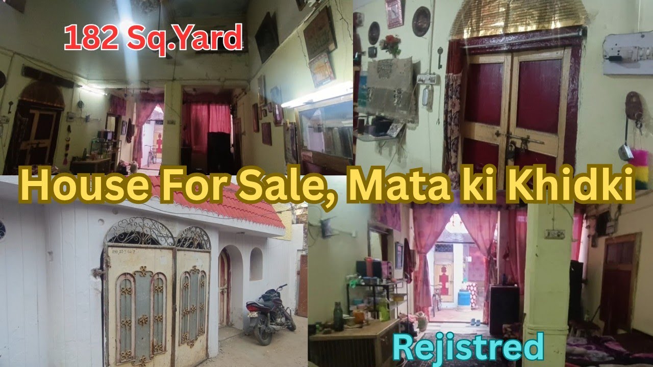 House For Sale, 182 Sq.Yard. darabjung Lane. Mata ki khidki Hyderabad, Contact Agent. 7013514782
