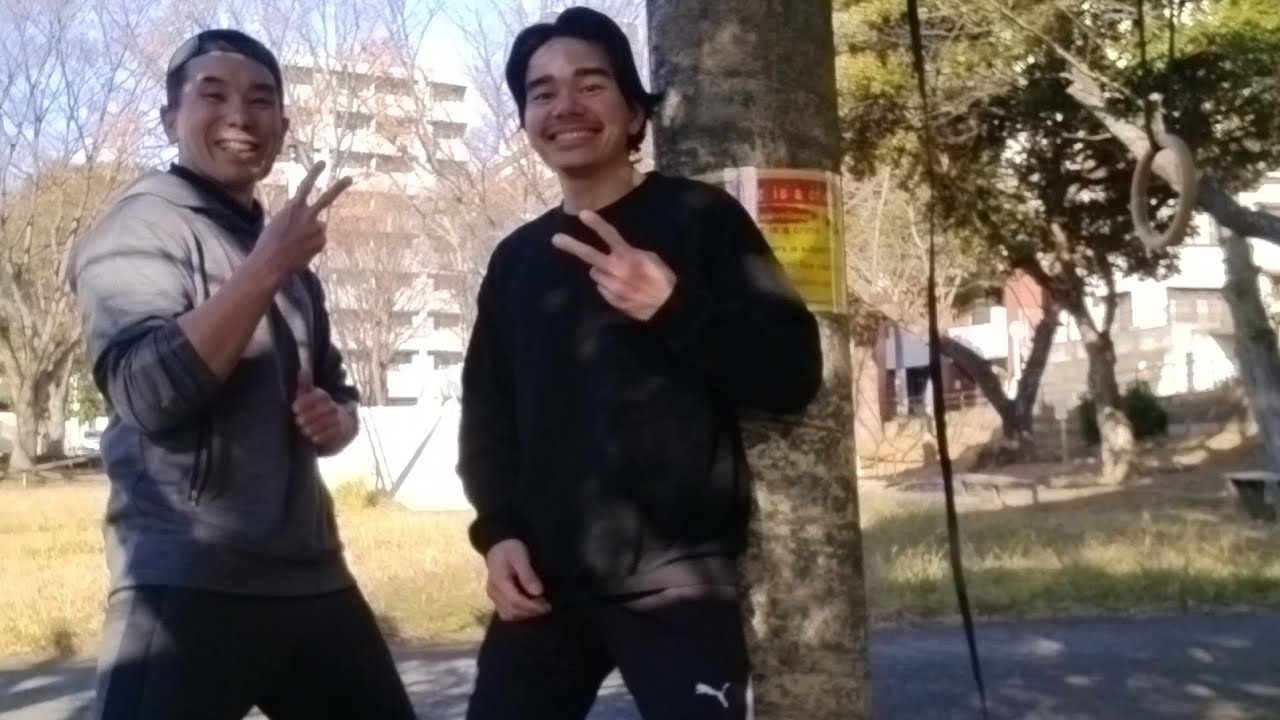 【第2回カリステニクス合トレ】今日も追い込んで頂きました（汗）