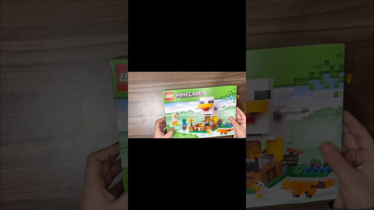 Lego Minecraft Chicken Farm