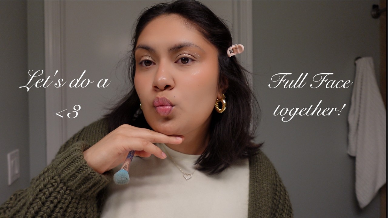 Let's do a FULL FACE of makeup together! ✨