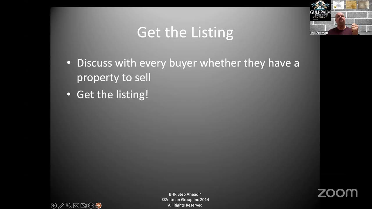WBS 101 - Working With Buyers