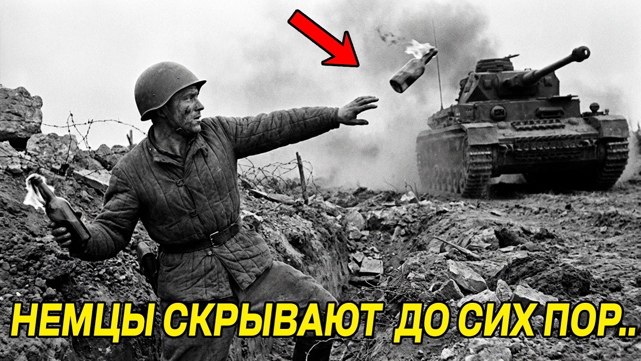 ВЕЛИЧАЙШИЙ ПРОВАЛ ГИТЛЕРА! Одна бутылка уничтожила ТИГРОВ БОЛЬШЕ, чем СОВЕТСКИЕ ТАНКИ.