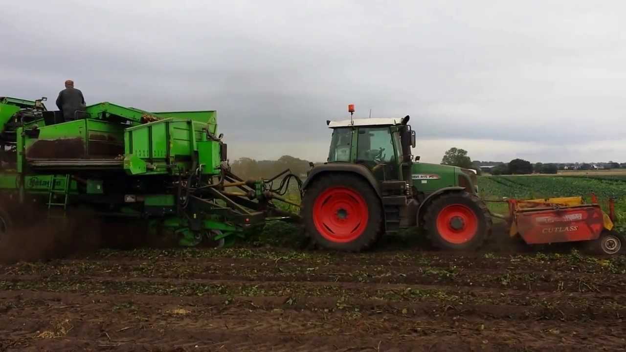 Fendt 415 & AVR Potato Harvester [1080p HD]