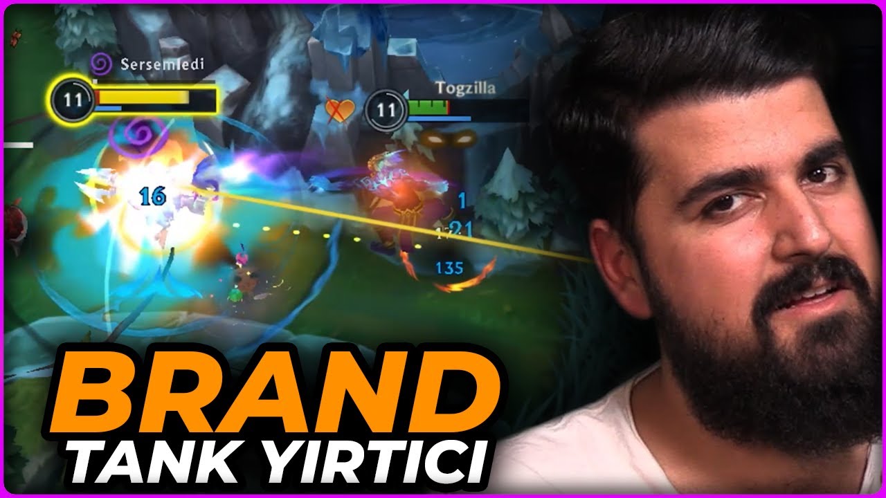 BRAND MID İLE TANKLARI YIRTIYORUZ! EFSANE HASAR! | Dereceli Wild Rift | Togzilla