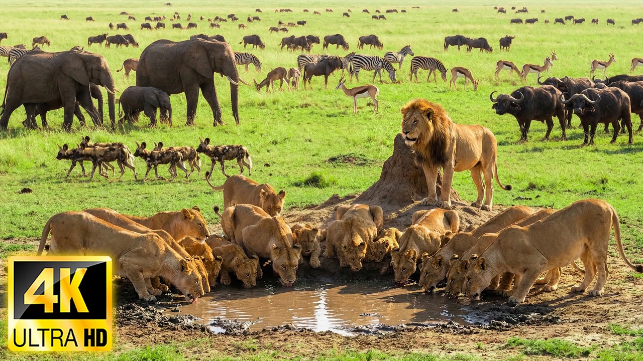 Stunning Wildlife Around the World in 4K: Nechisar National Park, Ethiopia - Relaxing African Music