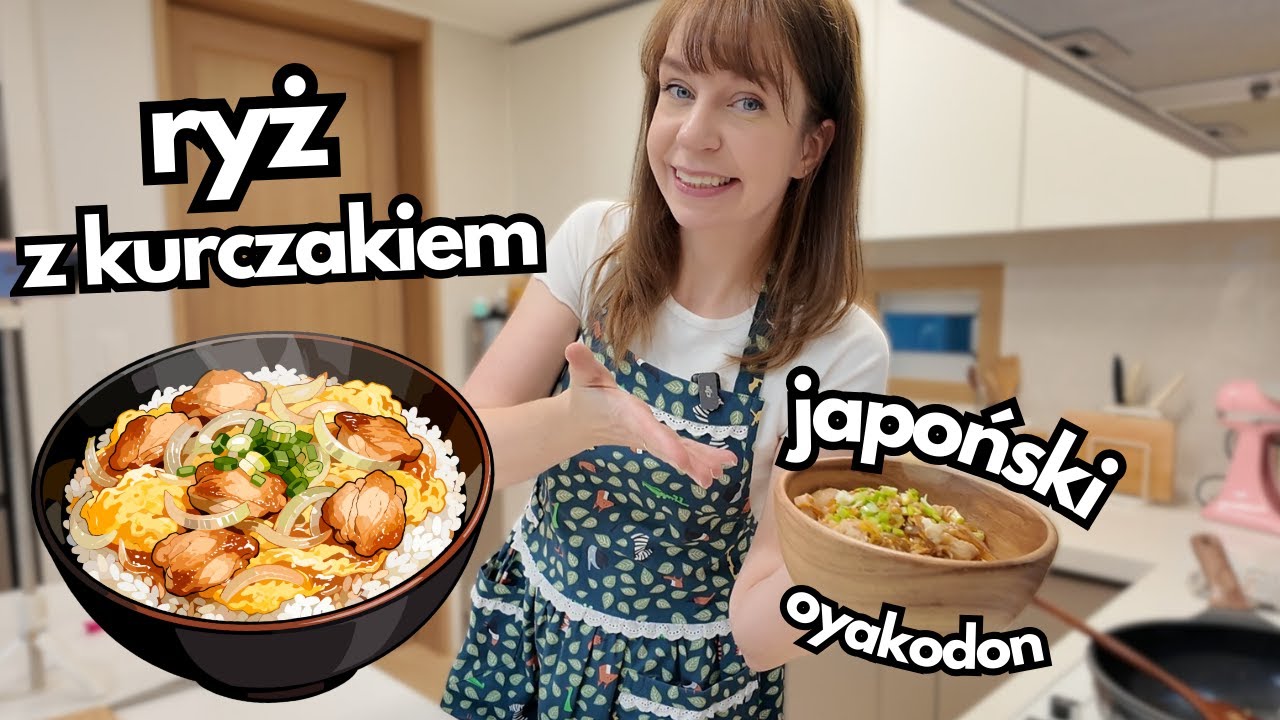 To gotuję kiedy nie mam czasu - japoński RYŻ Z KURCZAKIEM -  oyakodon - 5 składników
