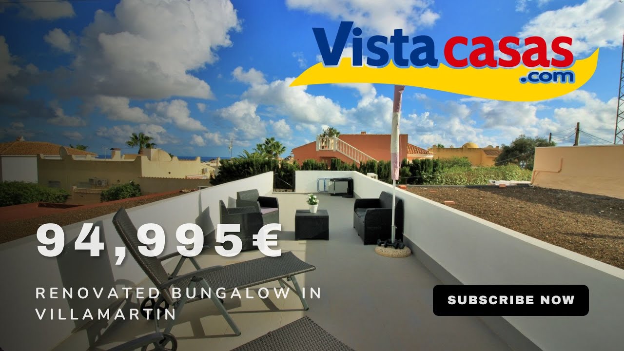 ONLY 94,995€! Bungalow in #Villamartin near the Villamartin Plaza and Golf Course