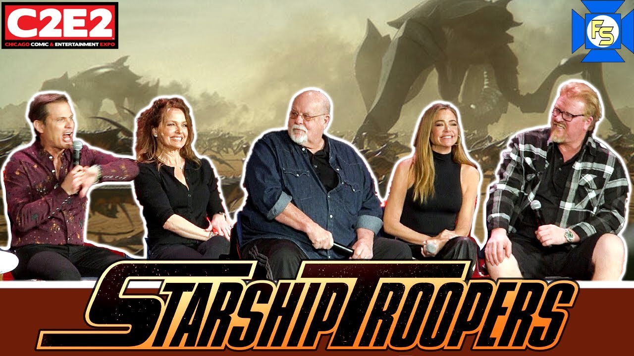Панель воссоединения актёров сериала «Звёздный десант» — C2E2 2025