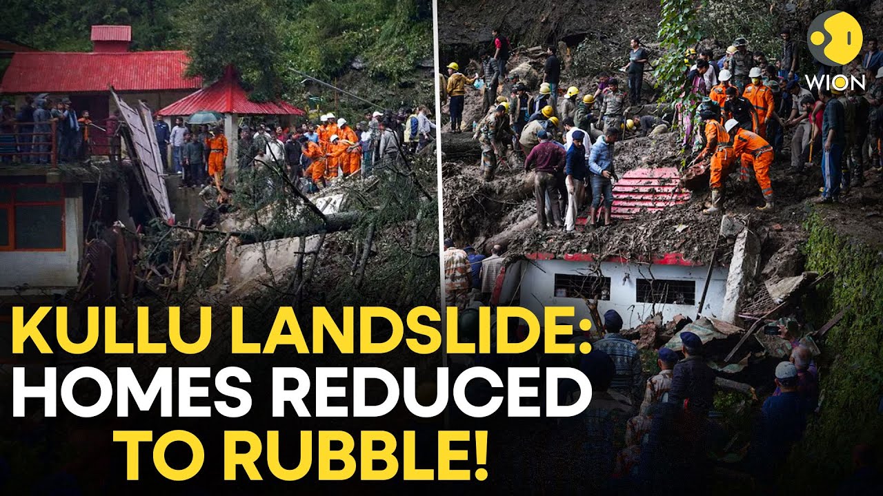 Kullu Landslide: One Dead As Houses Collapse After Back-To-Back Landslides | Originals