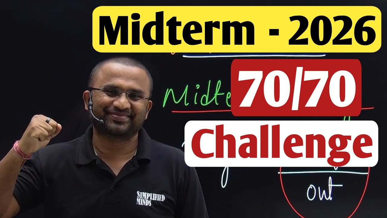 Score 70/70 | 2ndPU Midterm Exams 2026