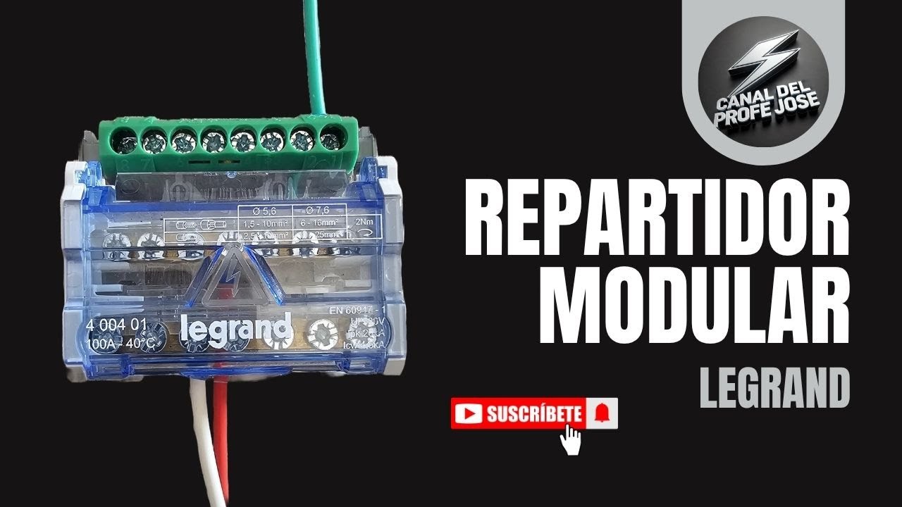 ⚡Borneras de distribución o Repartidor Modular ⚡