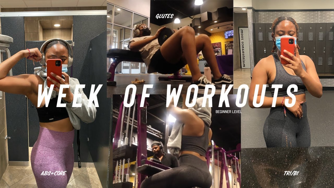 #GYMVLOG WEEK OF WORKOUTS | SPLIT WORKOUTS