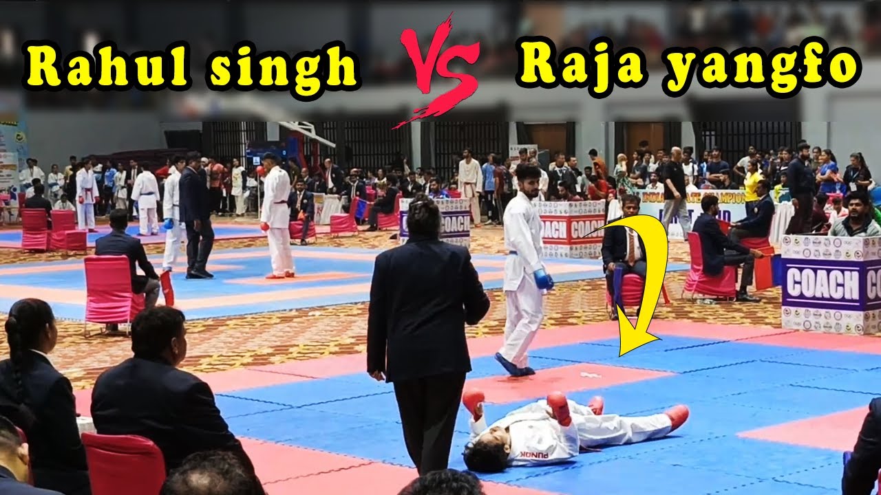Rahul Singh vs Raja Yangfo (-60 kg) || KIO ALL INDIA NATIONAL KARATE CHAMPIONSHIP - 2024 ||