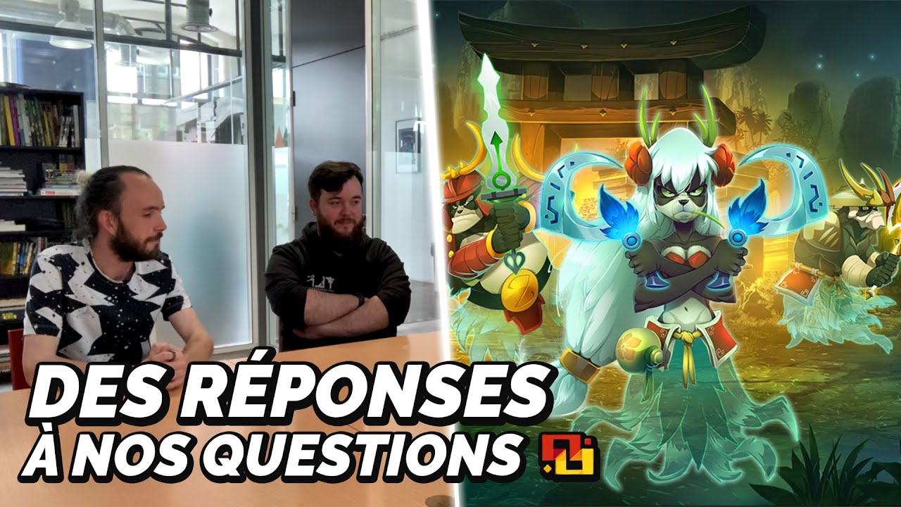 DOFUS TOUCH - TOUT SAVOIR SUR LA MÀJ AU CŒUR DE LA LÉGENDE & INTERVIEW CHEZ ANKAMA !