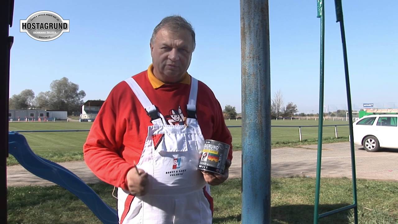 HOSTAGRUND PRIM 3v1 – multifunkční antikorozní nátěr