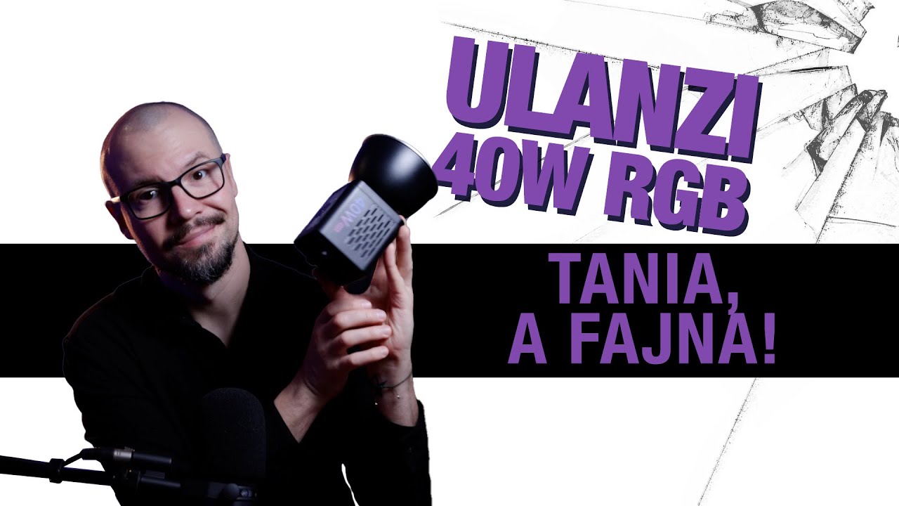 ULANZI 40W RGB recenzja - Szklane oko 132