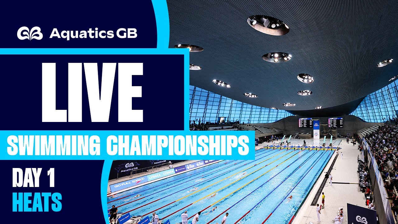 LIVE SWIMMING HEATS | Day Three (16th April) | Aquatics GB Swimming Championships 2026