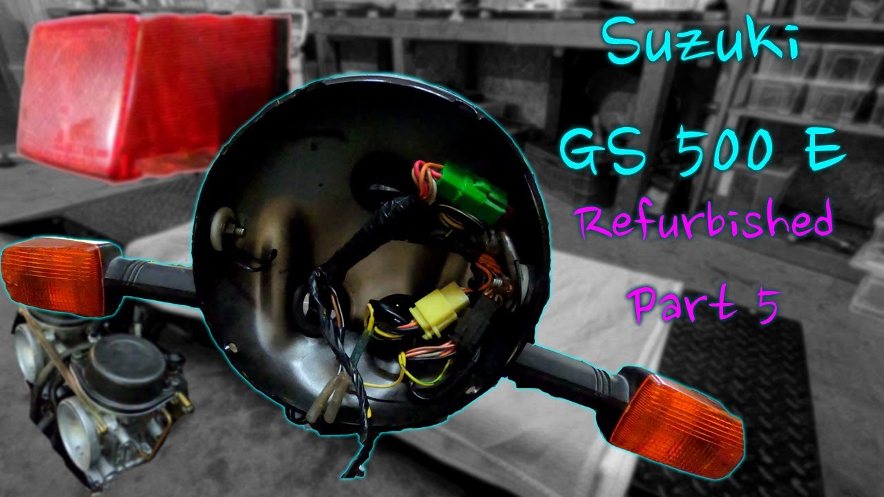 Refurbishing a neglected Suzuki GS 500 E | Part 5 Electronics... (+carb)