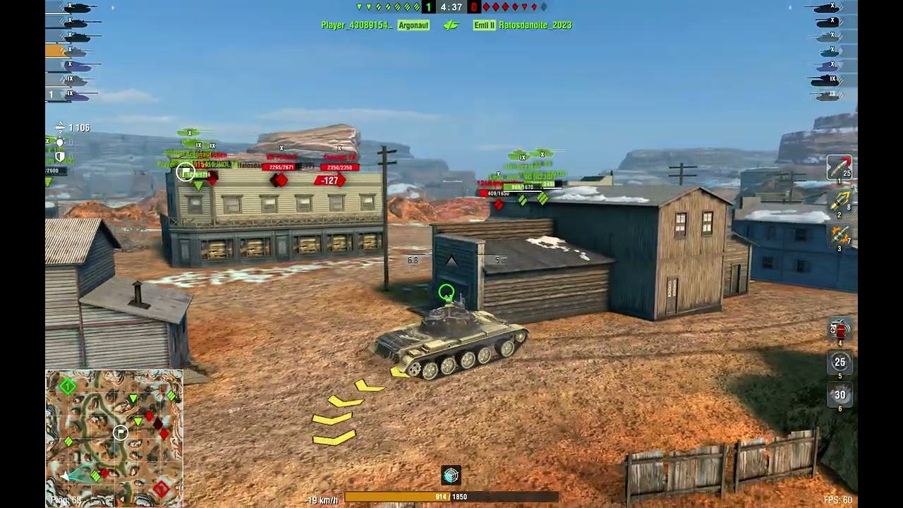 World of Tanks Blitz The 121B claps so hard