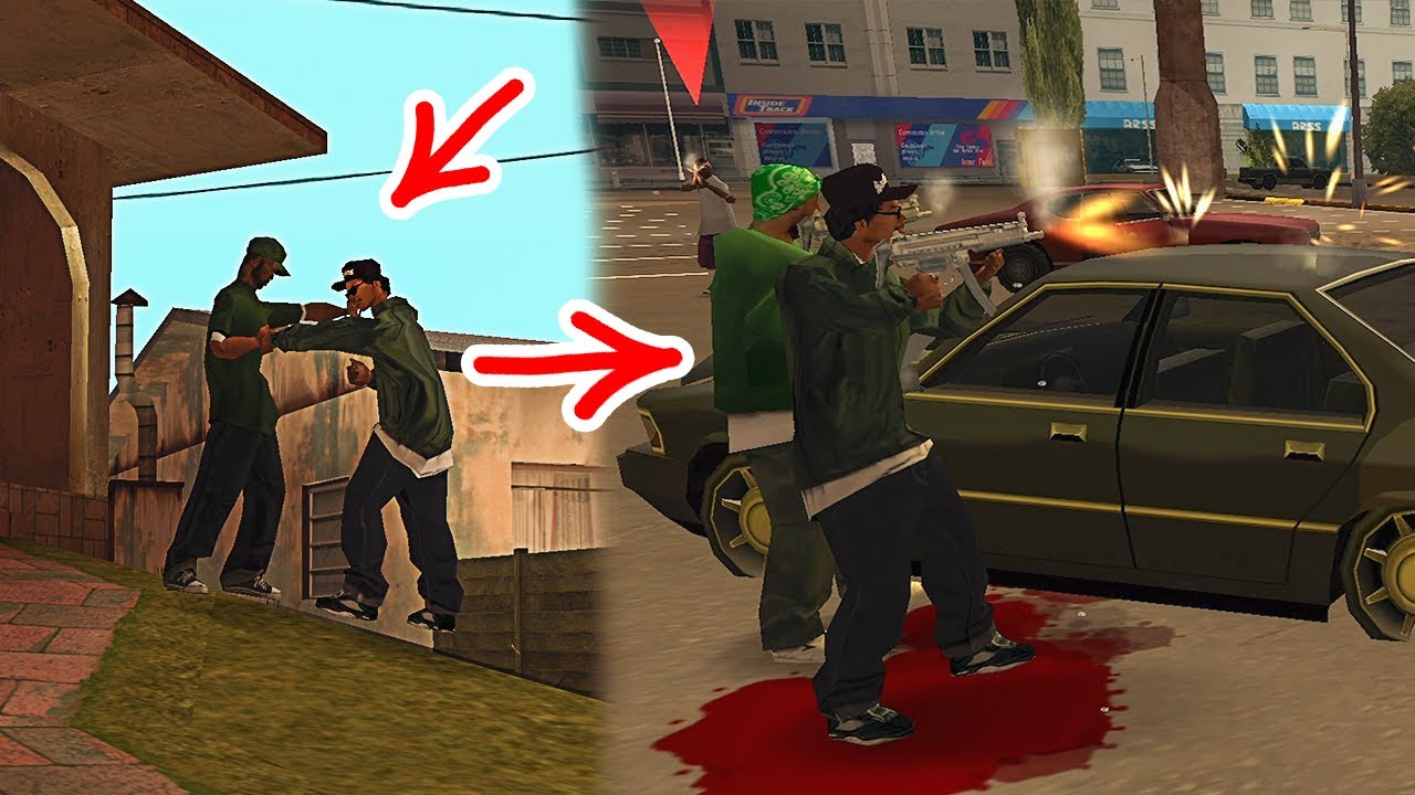 O QUE ACONTECE se o Ryder NÃO TRAIR A GROVE STREET?