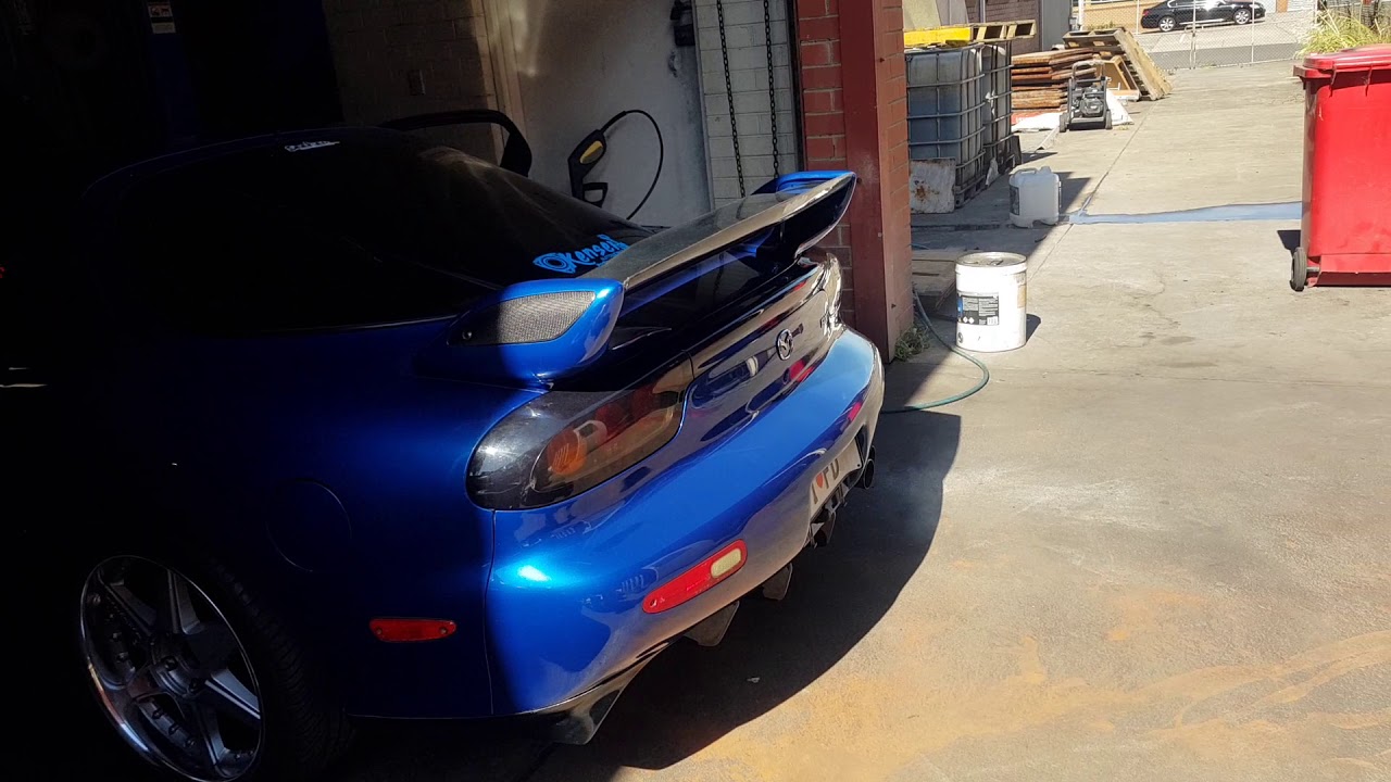 RX7 FD Fresh Rebuild 13B Bridge Port Startup @ Superb Automotive