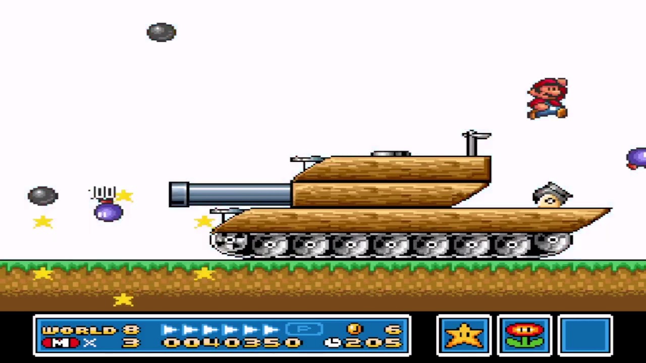 Playing Super Mario Bros. 3 (Super Mario All-Stars) On A Sunday