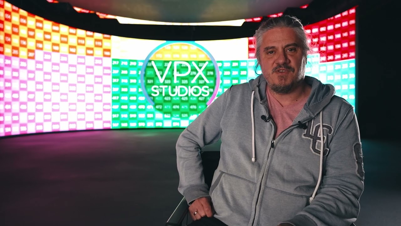 Virtual Production LED Screen Studio - VPX Studios Romania