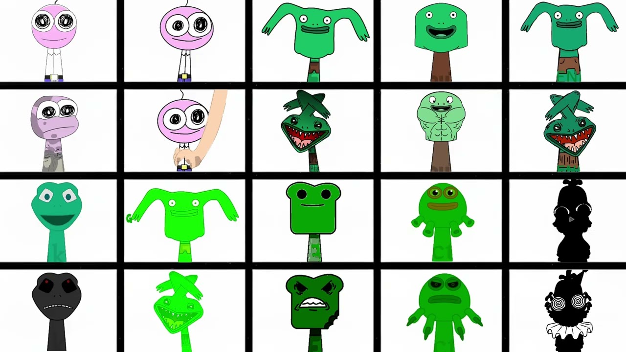 Sprunki OC: All Smiling Friends | Mr Frog, Pim Pimling, Glep | Incredibox Animation