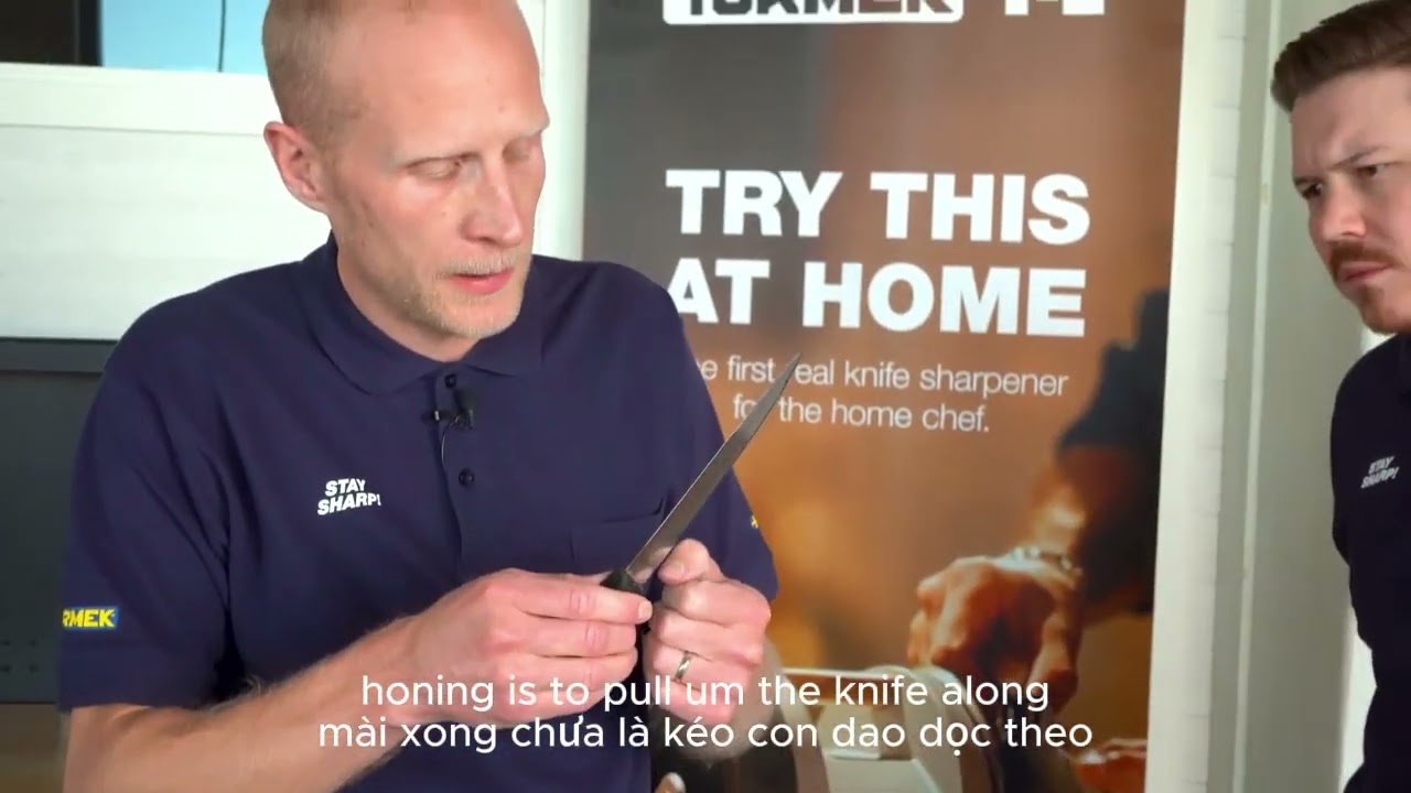 Hướng Dẫn Mài Dao Fillet Đúng Kỹ Thuật  Tormek T 1, Tormek T 2 or Tormek T 8