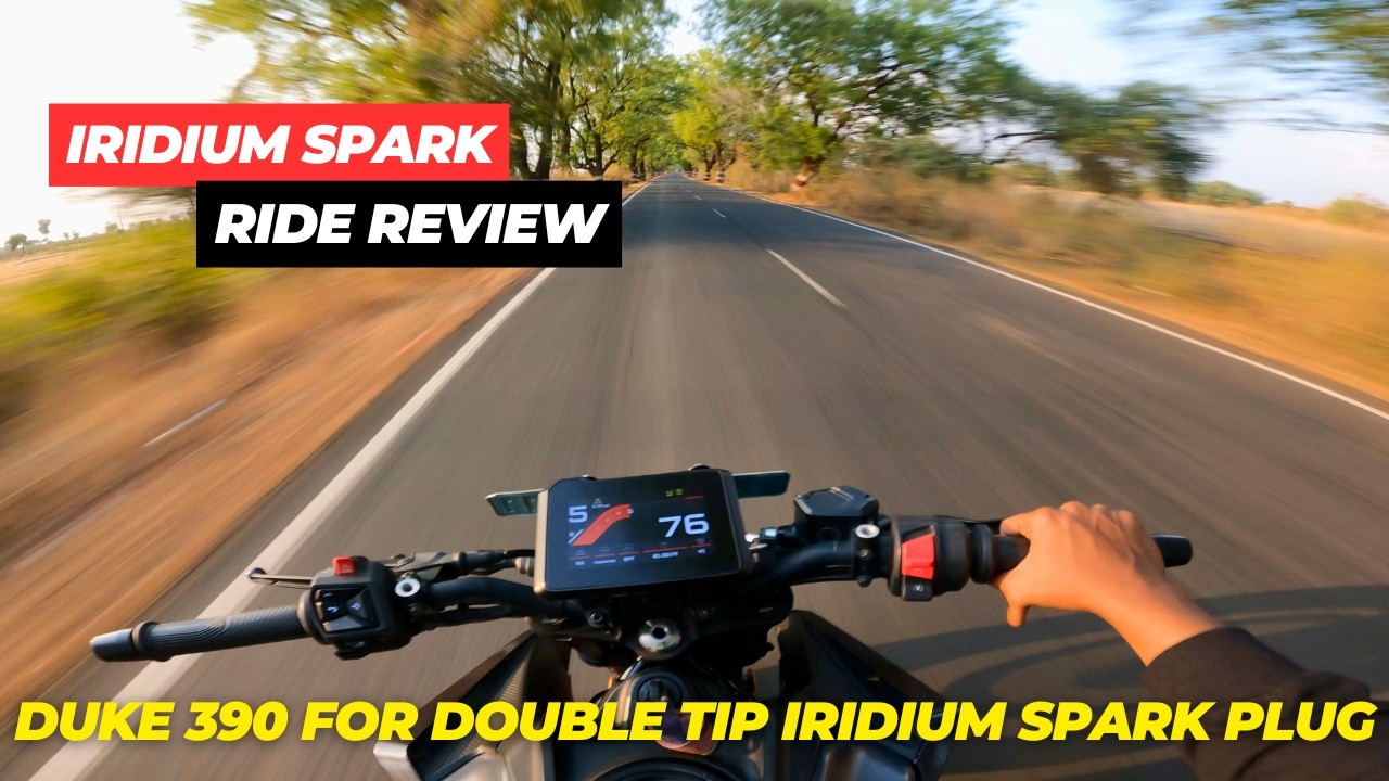 Duke 390 Iridium Spark Plug Change