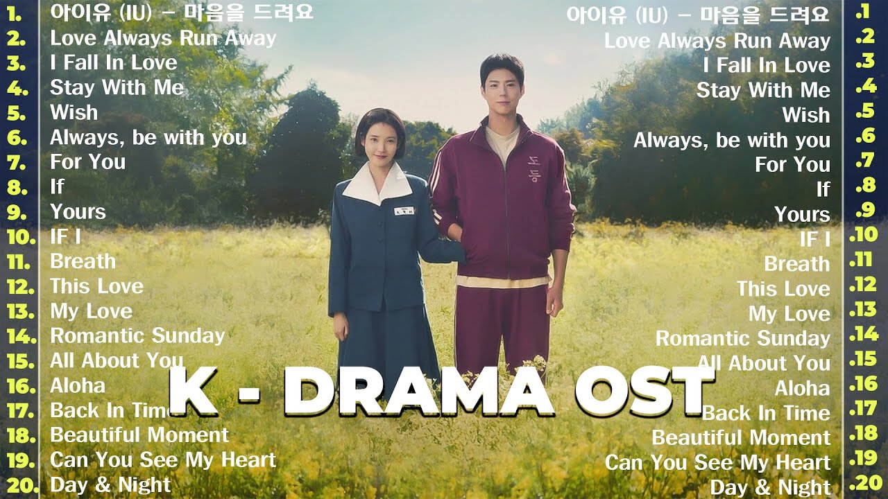 일할때 듣기좋은 발라드 추천 광고없는 노래모음   감성 가득한 드라마 OST 2025 This Love, Say Yes...