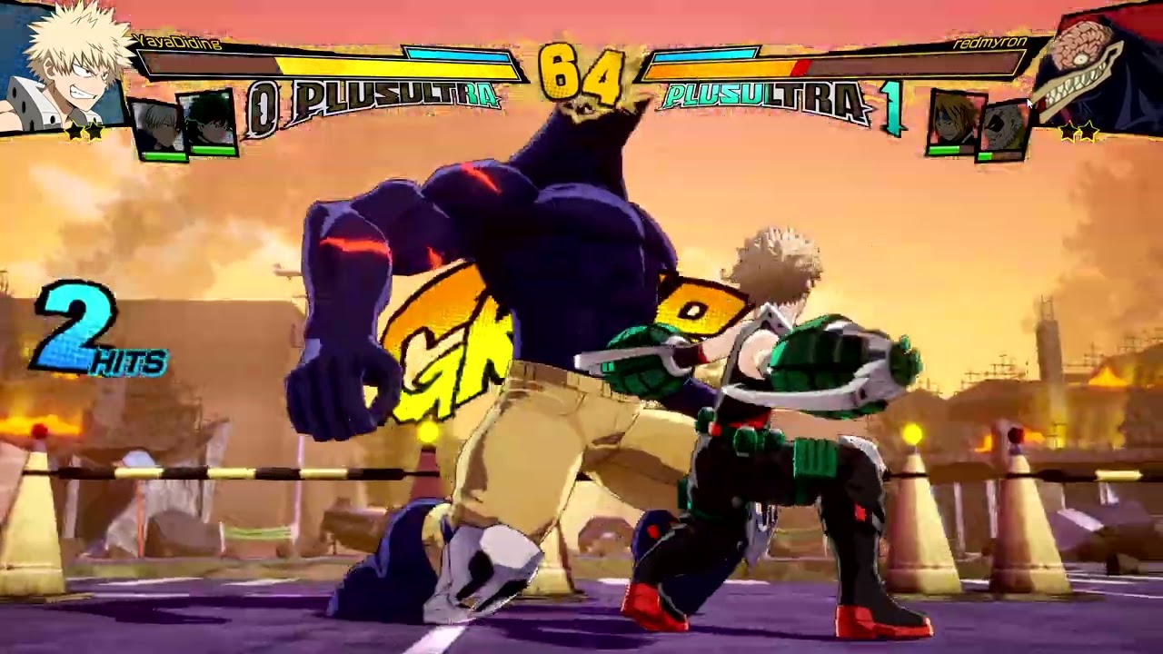 MY HERO ONE'S JUSTICE 2 - Bakugo VS Nomu