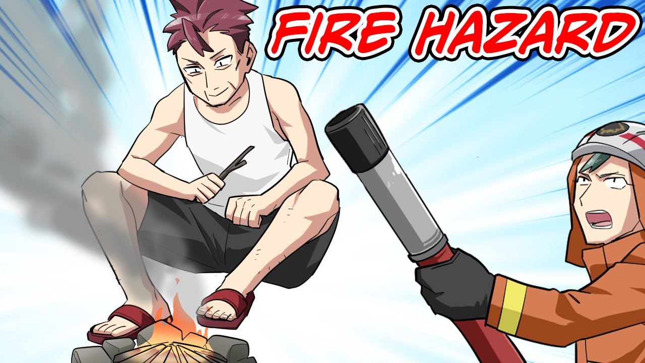 Old man who makes bonfires in a residential area every day causing trouble until... [Manga Dub]