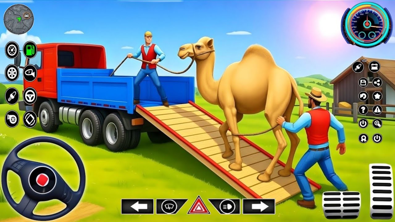 Farm Animal Truck Driving Game 3D - Animal Truck Transport Games - Android Gameplay JAYNLGAMERZ