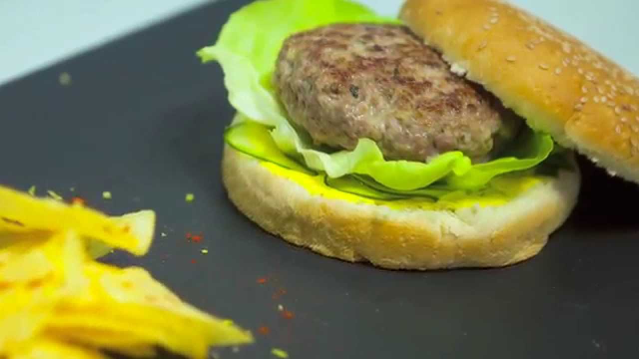 Receta paso a paso: hamburguesa con crema de yogurt