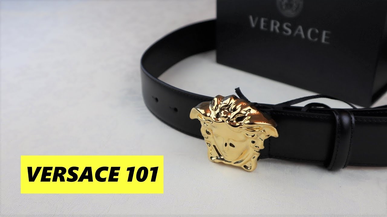 Распаковка и обзор ремня Versace Palazzo | VERSACE 101