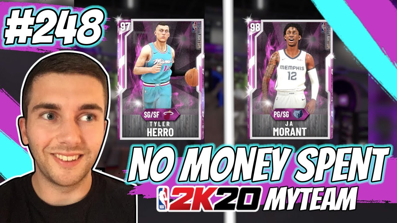 NBA 2K20 MYTEAM *NEW* SPOTLIGHT SIM MOMENTS!! PINK DIAMOND JA MORANT!! | NO MONEY SPENT EPISODE #248