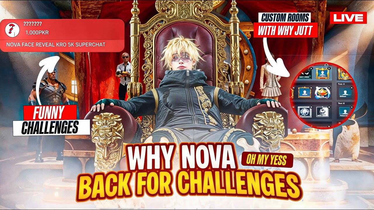 26 ROZAY REH GAYE PTA HI NI CHALA | PUBG MOBILE | WHY NOVA